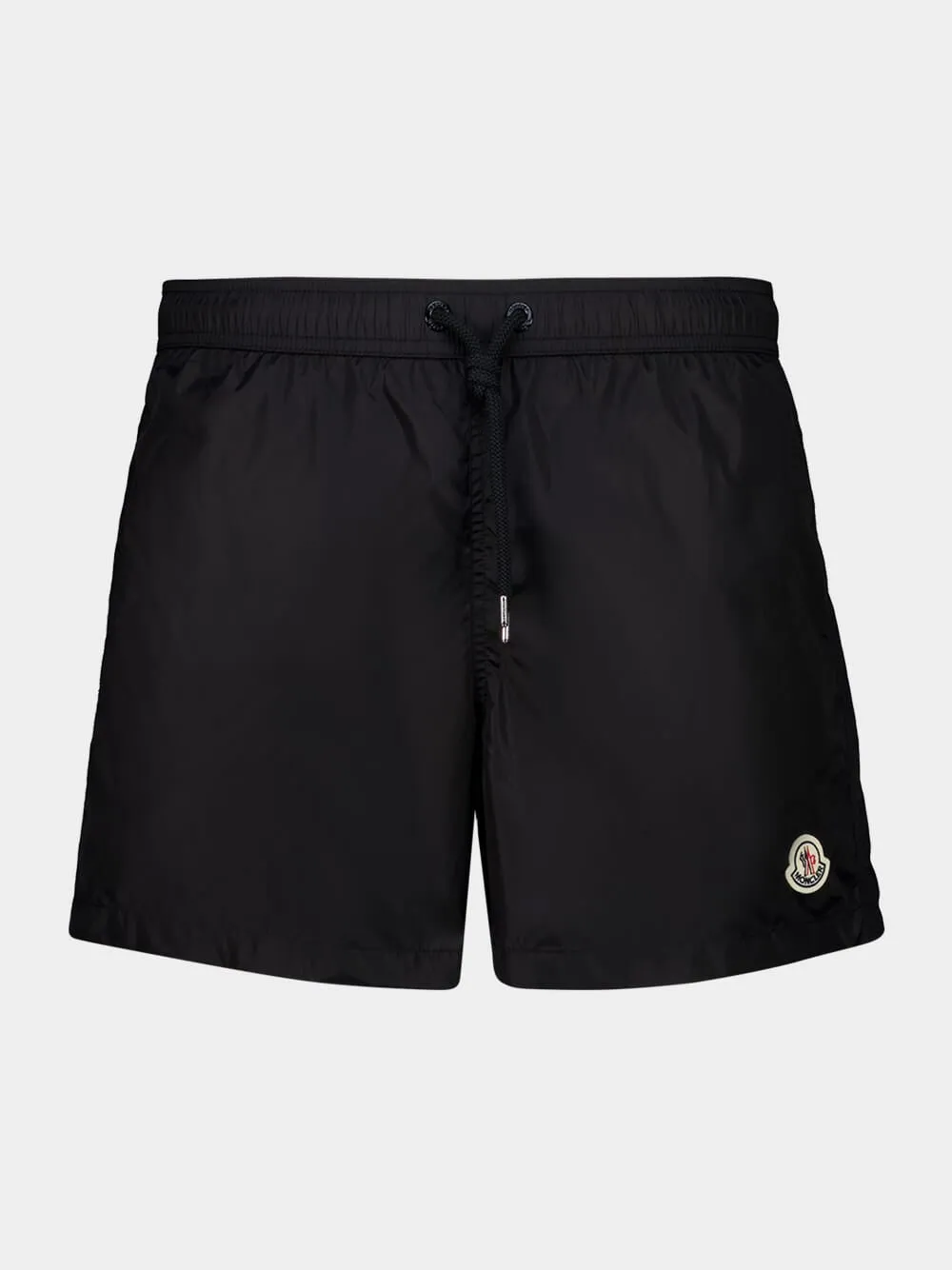 Black Nylon Swim Shorts sold by Fashion Clinic