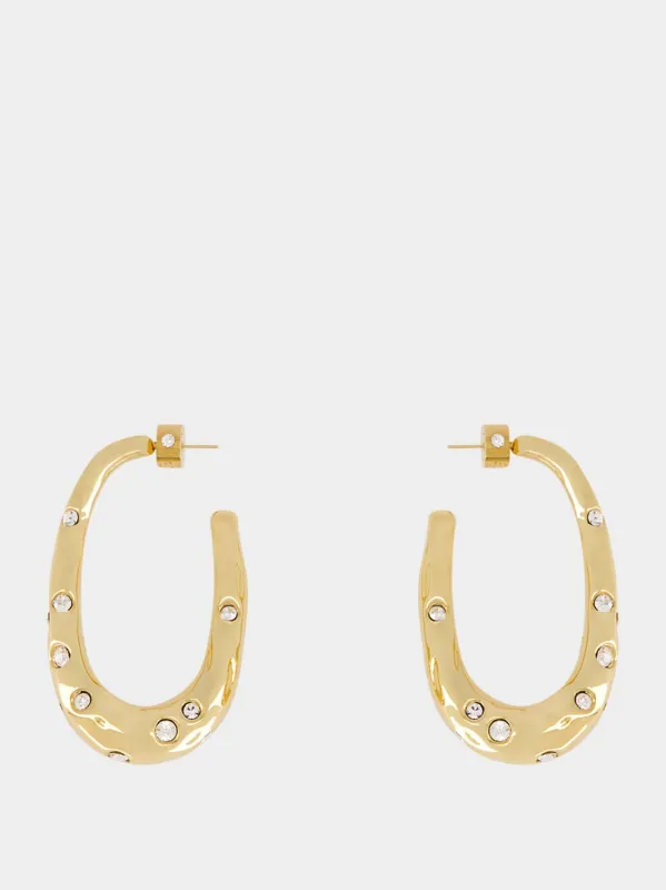 Gold Maad Earrings sold by Fashion Clinic