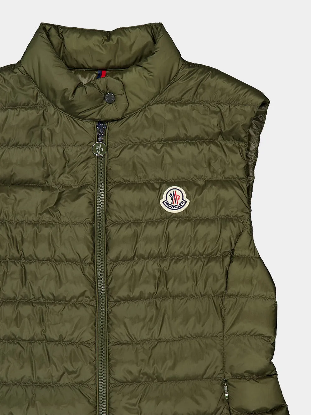 Light Green Igens Down Gilet sold by Fashion Clinic product image thumbnail 5