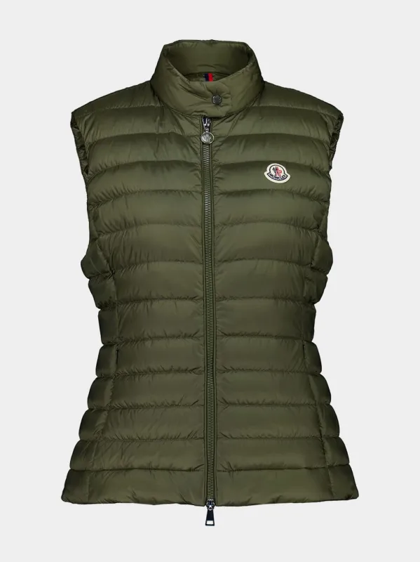 Light Green Igens Down Gilet sold by Fashion Clinic