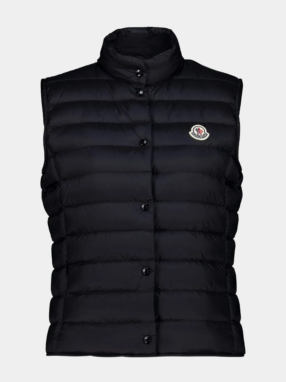 Black Liane Down Gilet sold by Fashion Clinic product image thumbnail 2