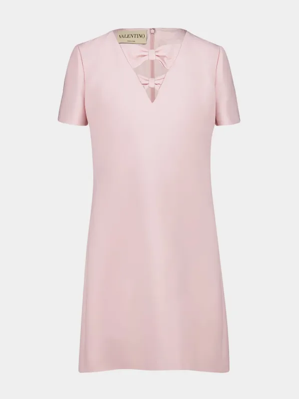 Rose Mini Dress in Virgin Wool sold by Fashion Clinic