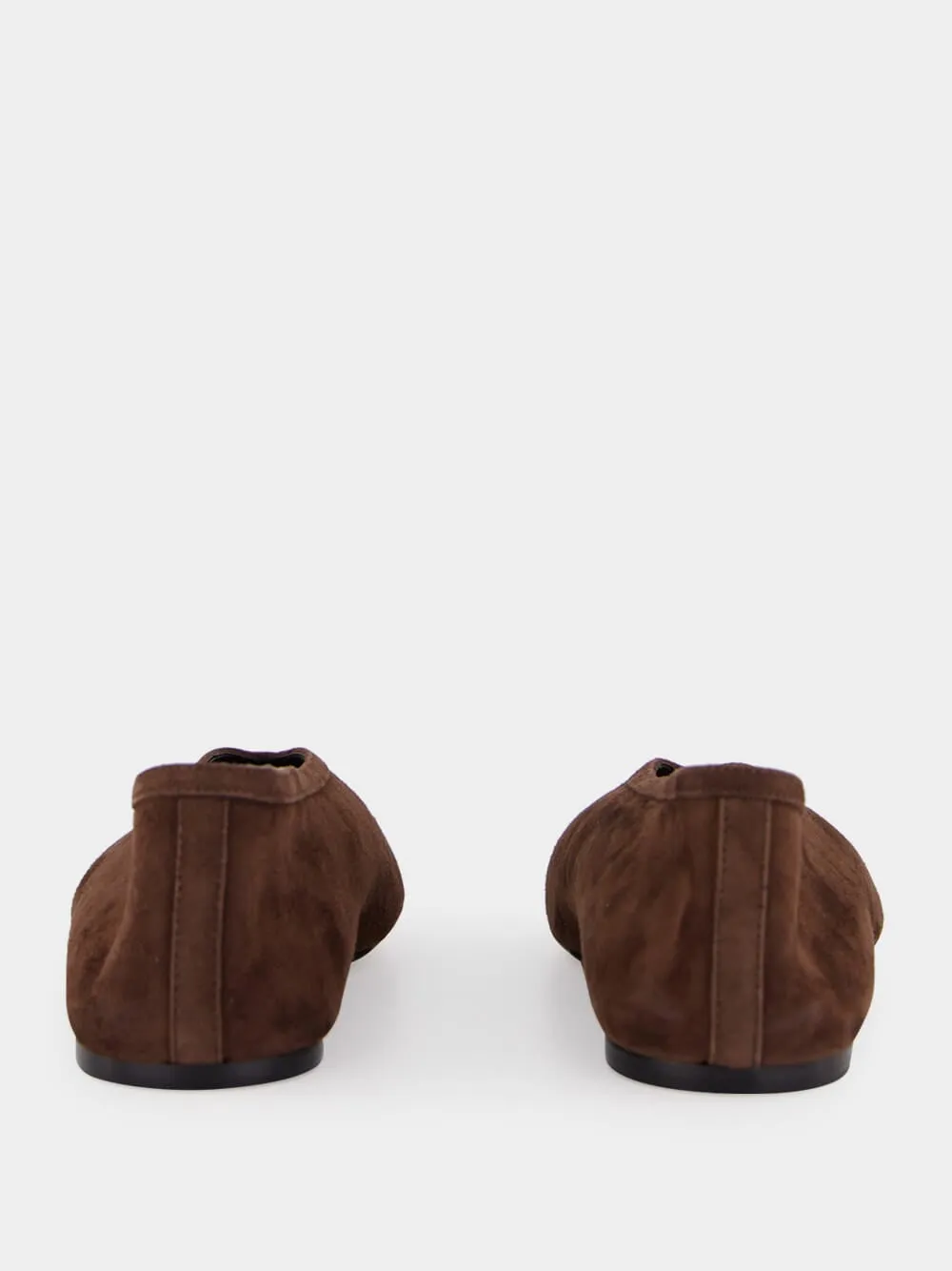 Chocolate Suede Luna Slipper sold by Fashion Clinic product image thumbnail 5