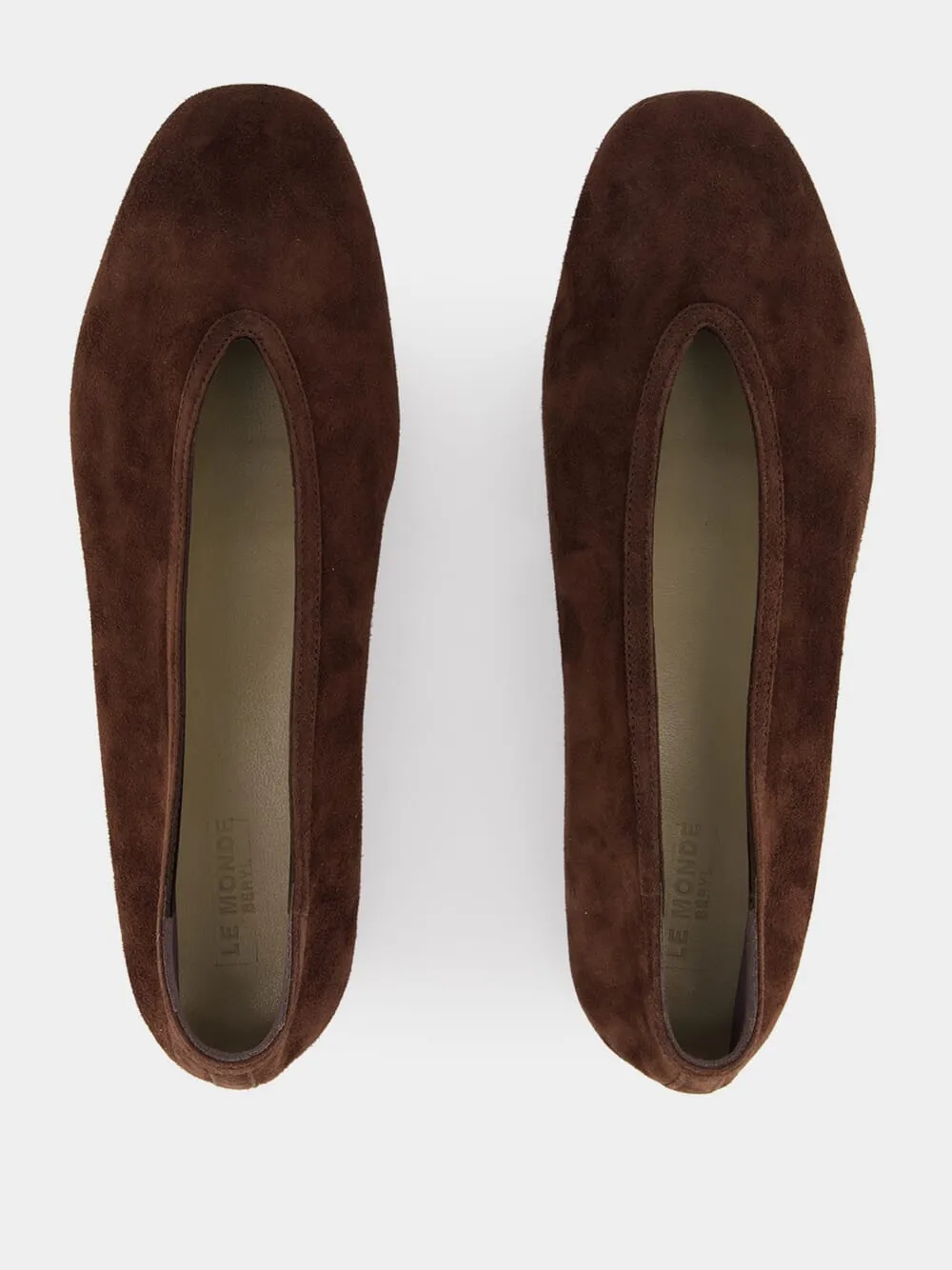 Chocolate Suede Luna Slipper sold by Fashion Clinic product image thumbnail 4