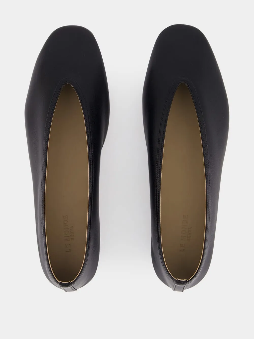 Black Luna Leather Slipper sold by Fashion Clinic product image thumbnail 4