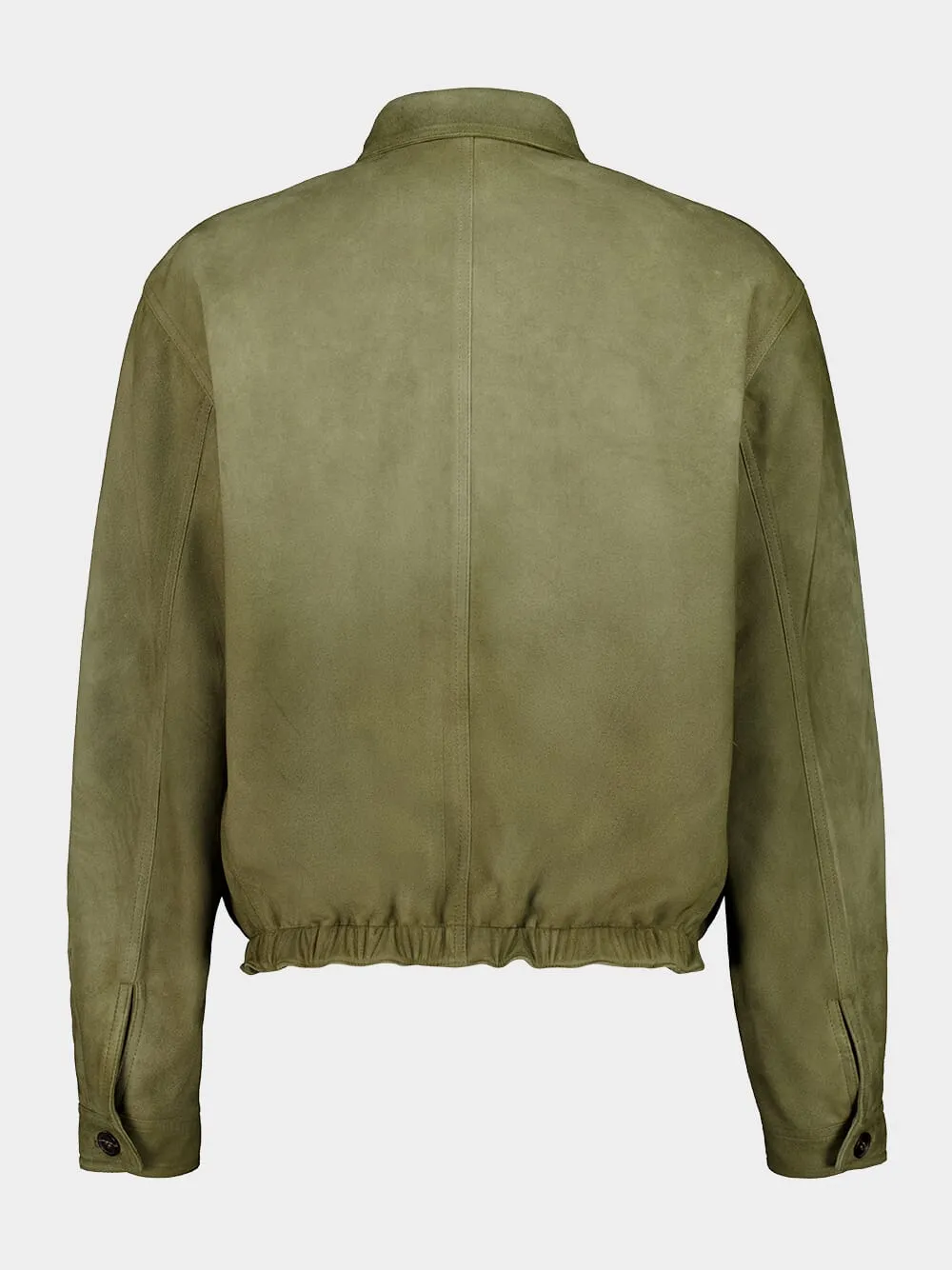 Salvia Green Leather Jacket sold by Fashion Clinic product image thumbnail 2