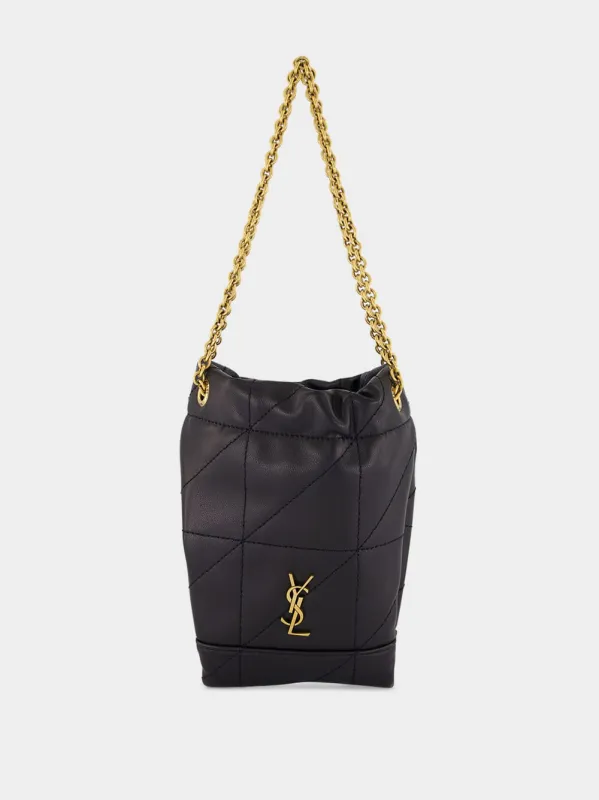 Black Small Jamie Pouch in Lambskin sold by Fashion Clinic