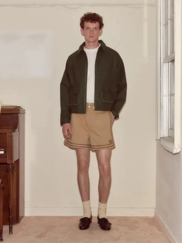 Green Waxed Coach's Jacket sold by Fashion Clinic