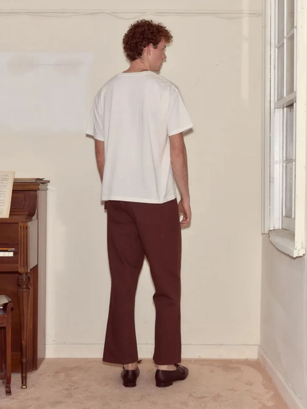 Cream Companion T-Shirt sold by Fashion Clinic product image thumbnail 3