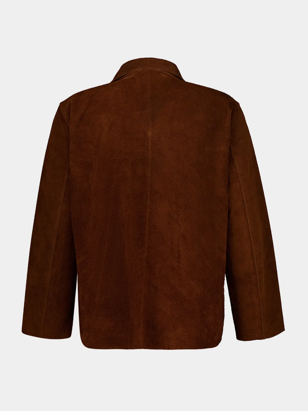 Brown Suede Overshirt sold by Fashion Clinic product image thumbnail 3