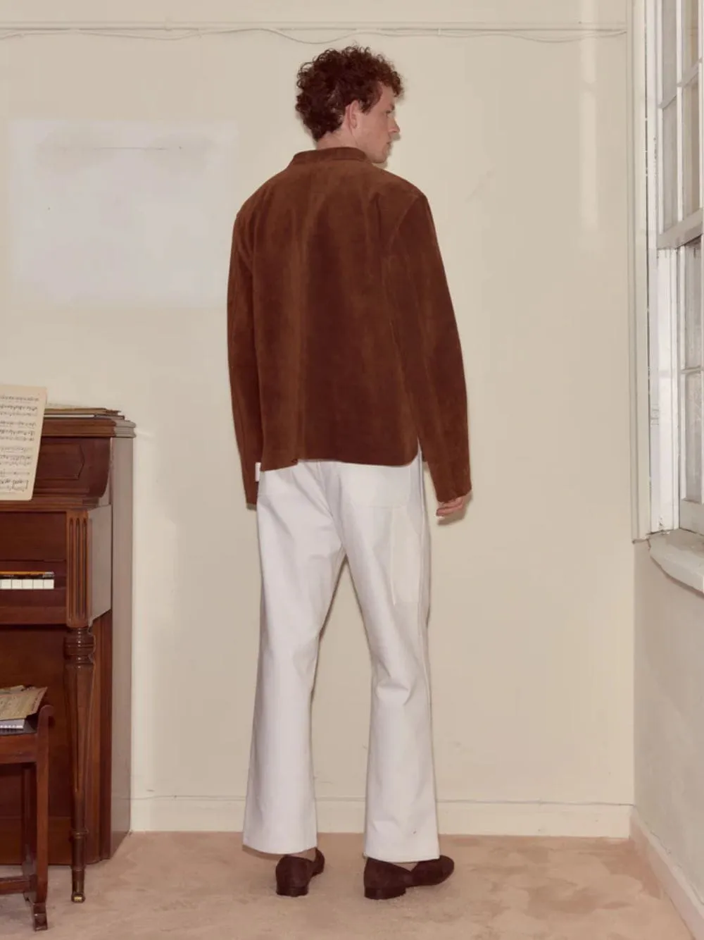 Brown Suede Overshirt sold by Fashion Clinic product image thumbnail 4