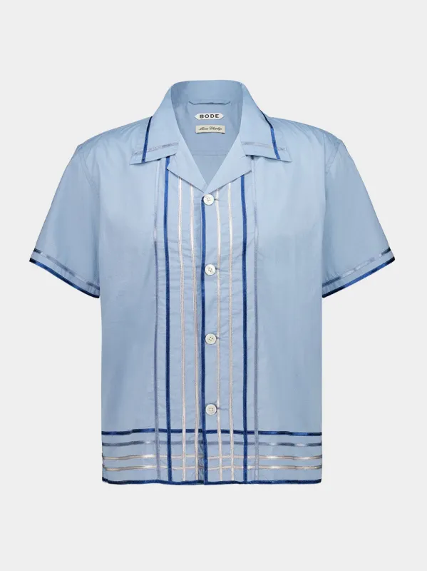 Blue Ribbon Plaid Short Sleeve Shirt sold by Fashion Clinic