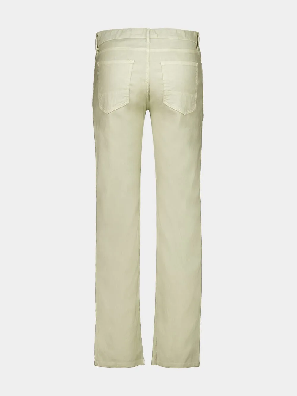 Corda Slim Fit Linen-Blend 5-Pocket Pants sold by Fashion Clinic product image thumbnail 2