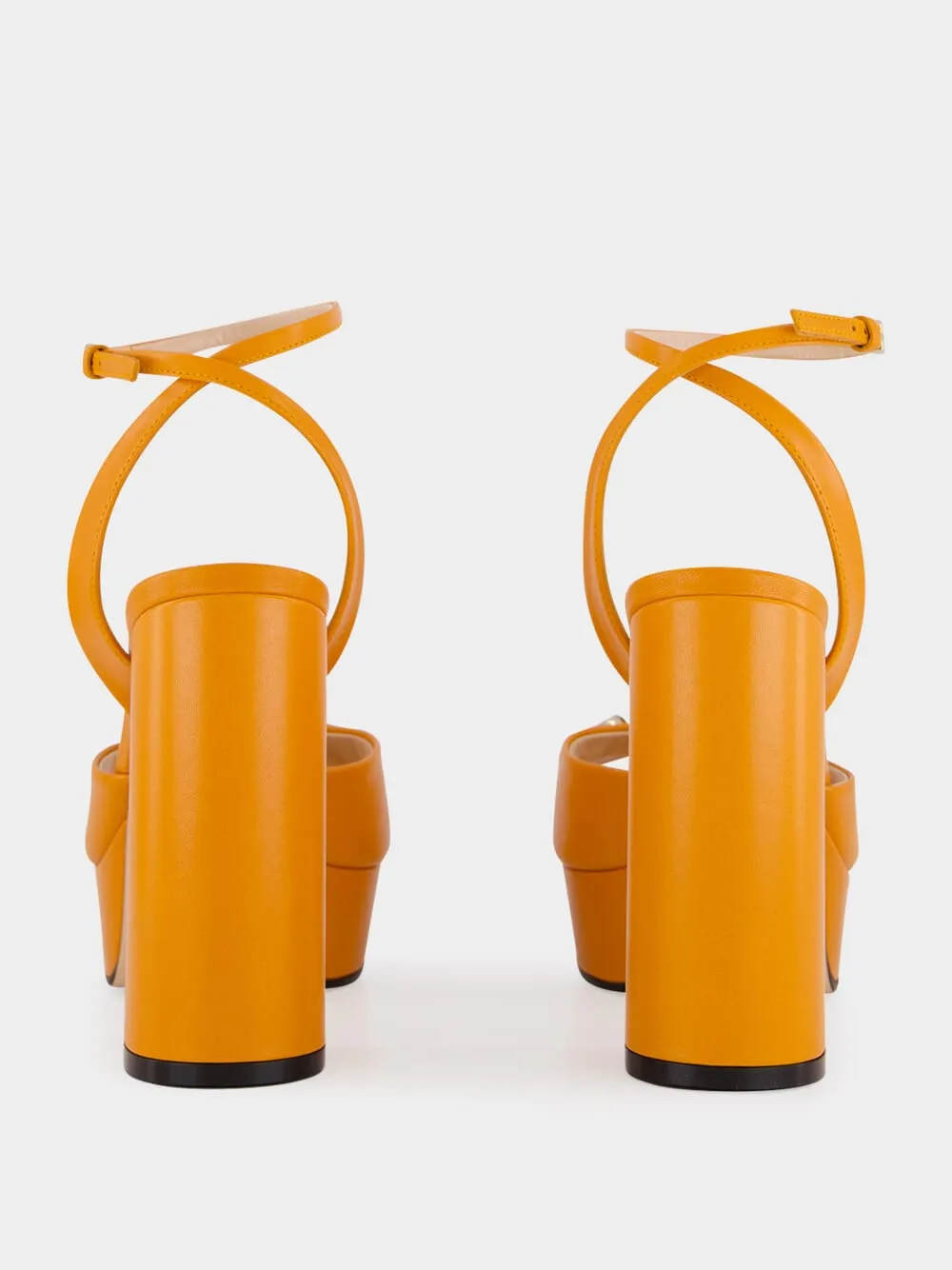 Tango Leather Horsebit Platform Sandal sold by Fashion Clinic product image thumbnail 5