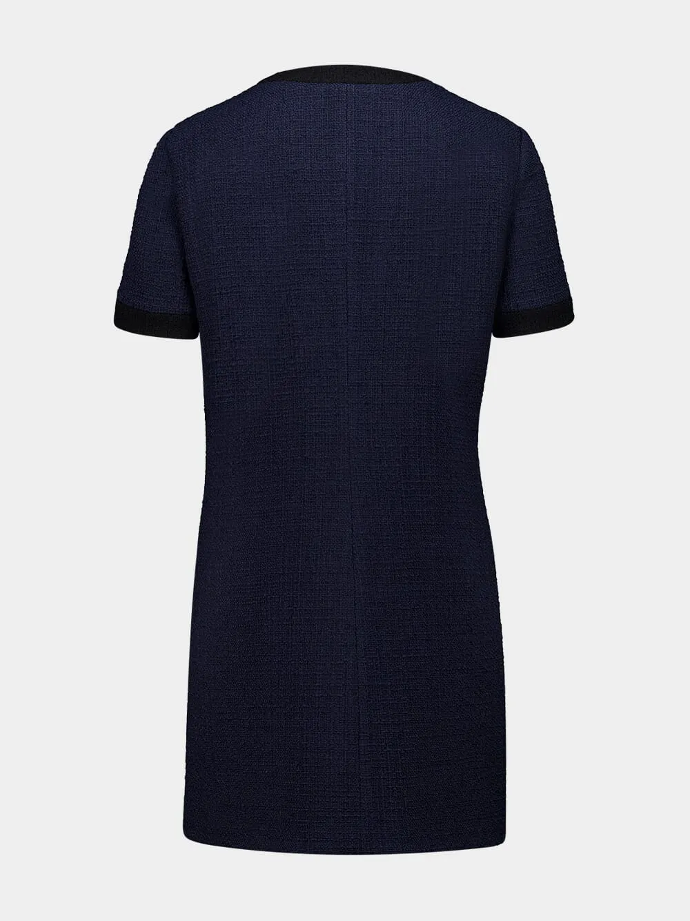 Navy Blue Mini Wool Dress sold by Fashion Clinic product image thumbnail 2