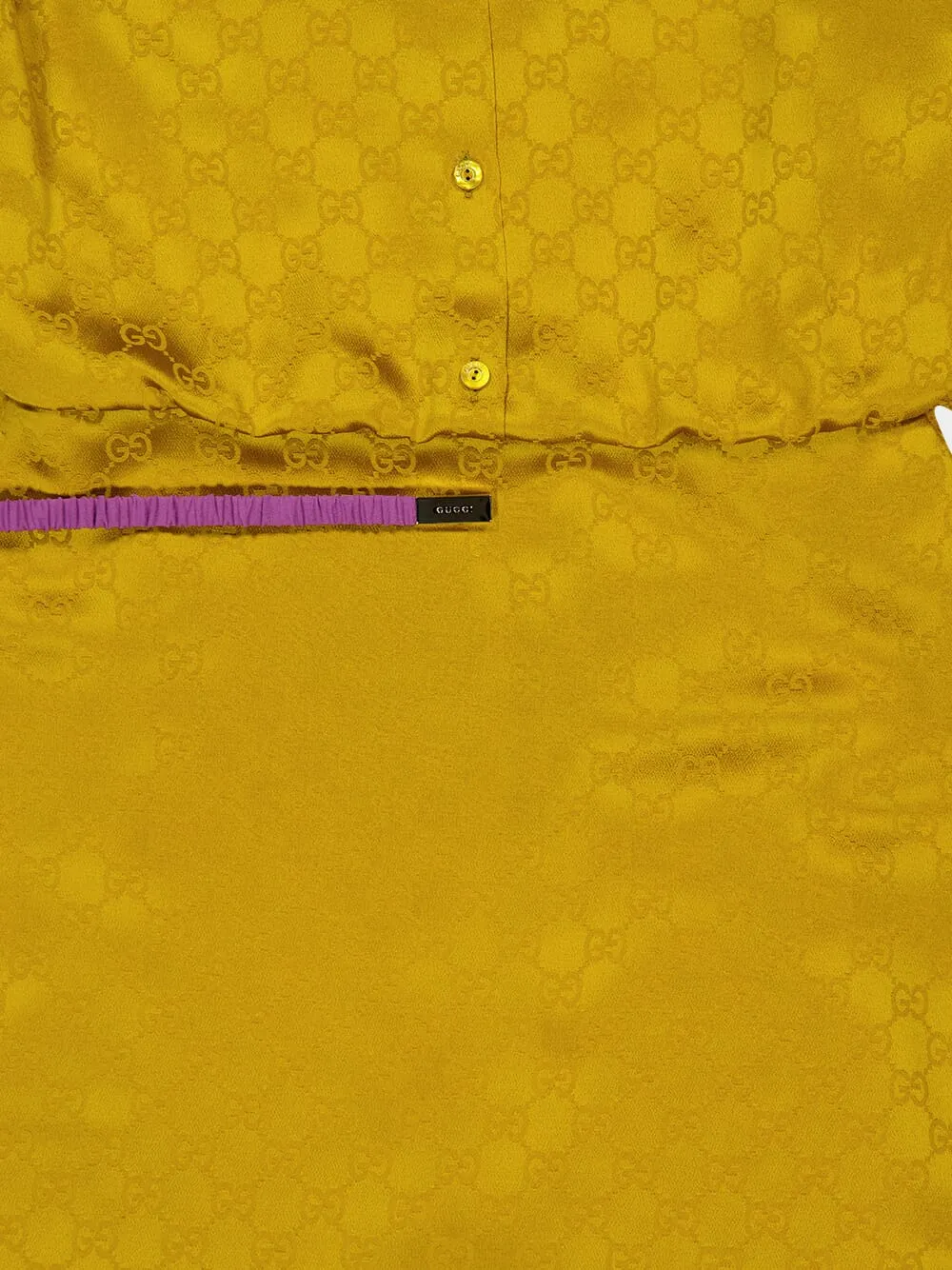 Hazelnut Cream GG Midi Dress in Viscose sold by Fashion Clinic product image thumbnail 5