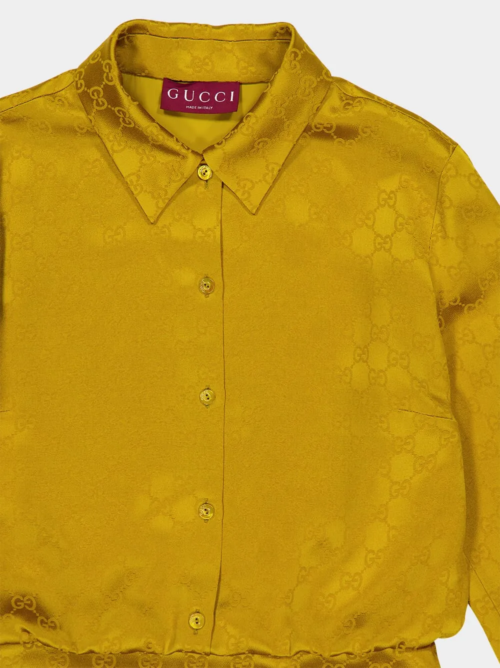 Hazelnut Cream GG Midi Dress in Viscose sold by Fashion Clinic product image thumbnail 3