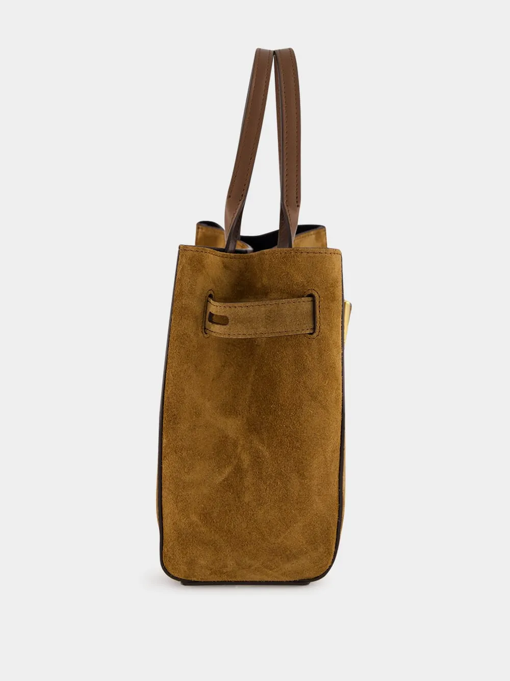 Whisky Audrey Suede Small Tote sold by Fashion Clinic product image thumbnail 5