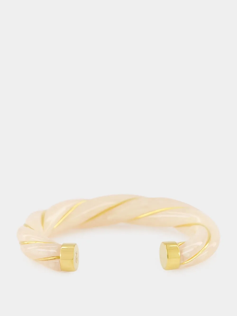 Ivory Diana Glazed-Effect Bangle sold by Fashion Clinic product image thumbnail 2
