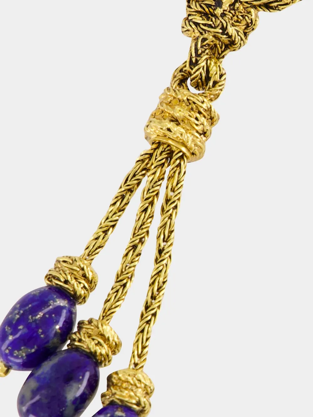 Lapis Lazuli Miki Earrings sold by Fashion Clinic product image thumbnail 3