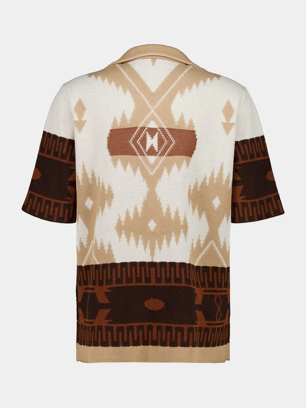 Chalk Sand Icon Piqué Cotton Shirt sold by Fashion Clinic product image thumbnail 2