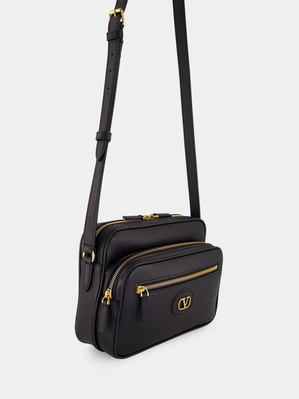 Black Leather Camera Case sold by Fashion Clinic product image thumbnail 3