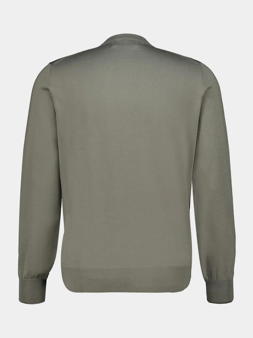 Khaki Lightweight Cotton Sweater sold by Fashion Clinic product image thumbnail 2