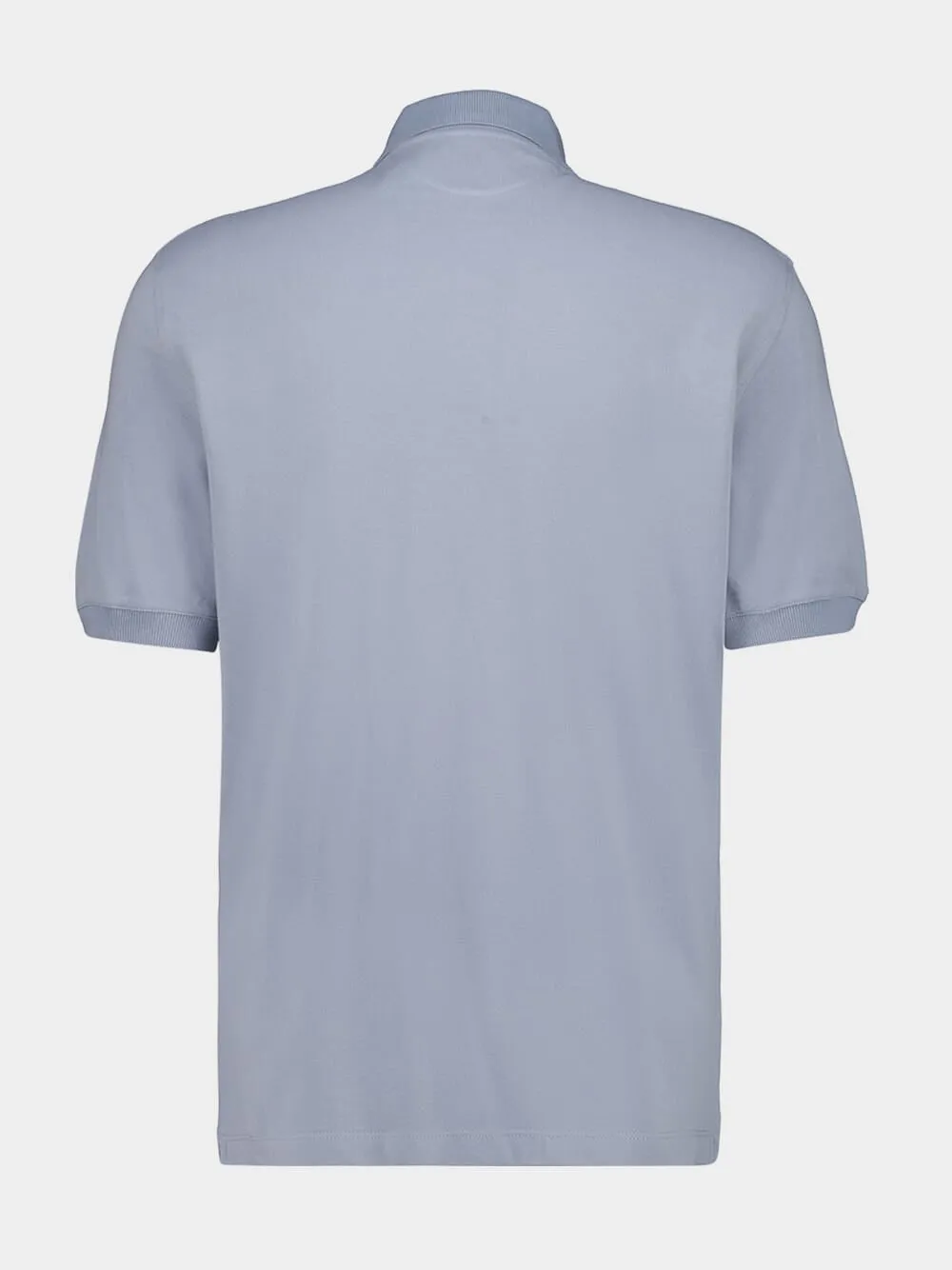 Medium Blue Cotton Polo Shirt sold by Fashion Clinic product image thumbnail 2