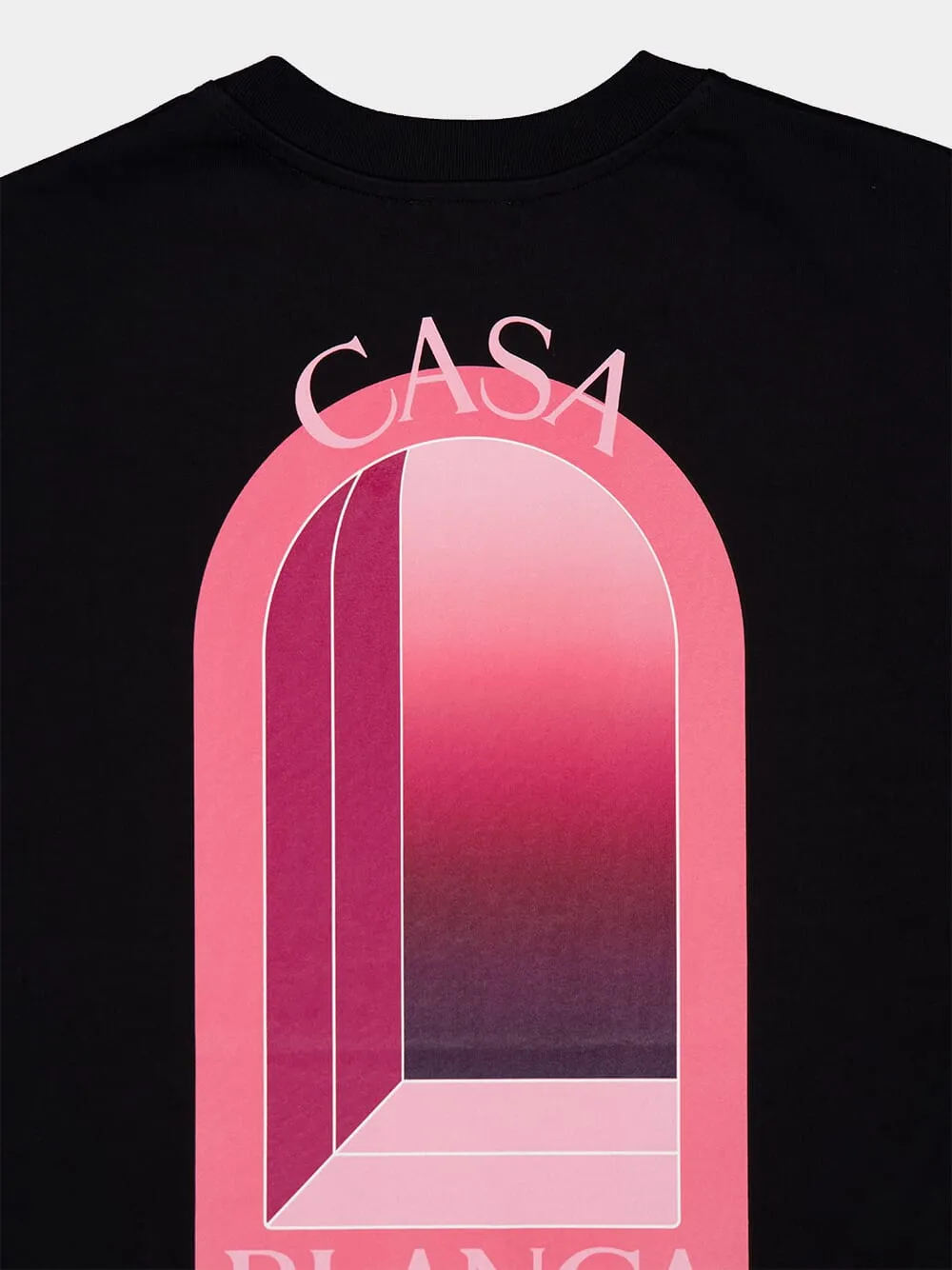 Black Arches Organic Cotton T-Shirt sold by Fashion Clinic product image thumbnail 4