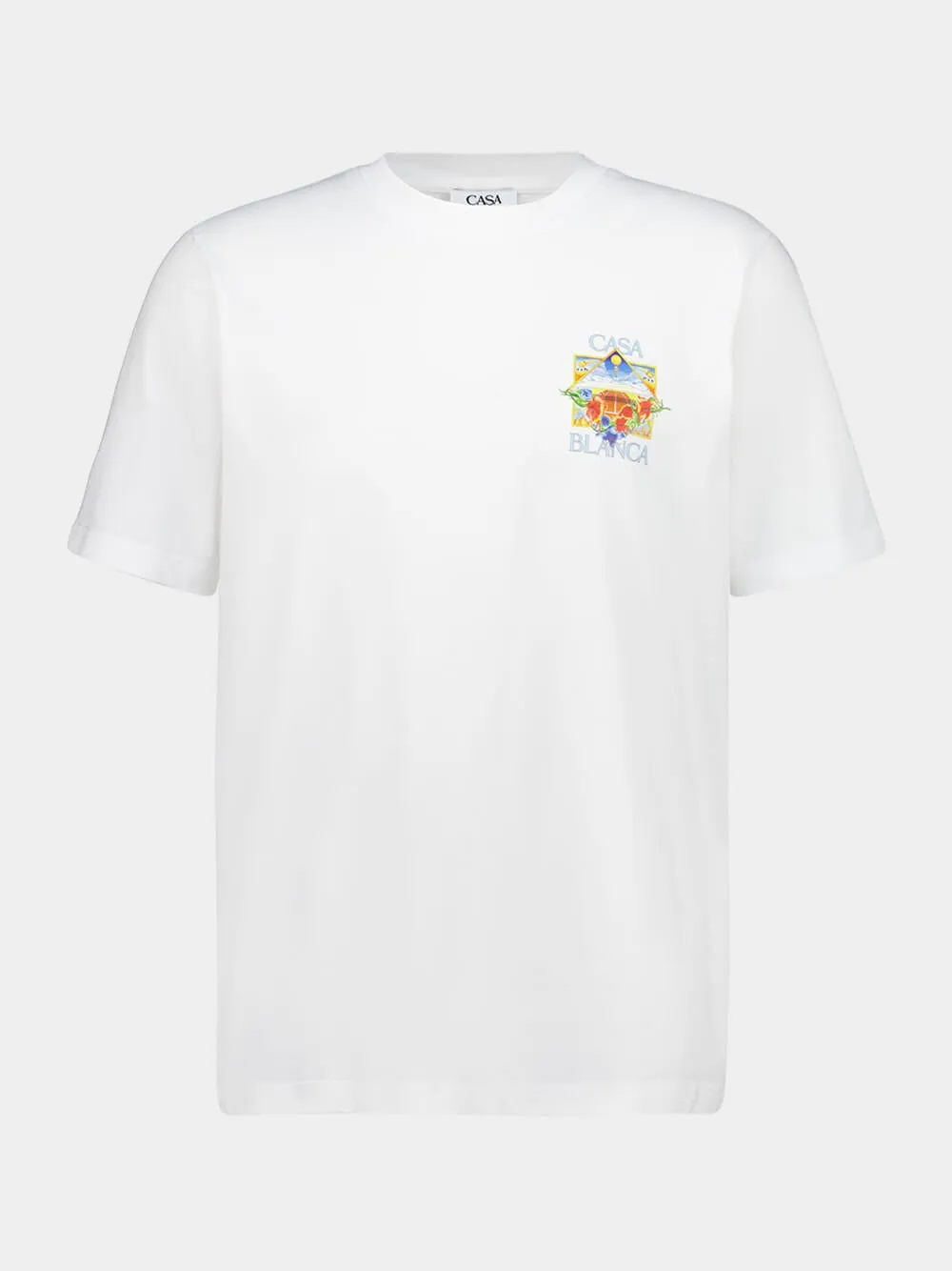 White Flower Court Icon T-Shirt sold by Fashion Clinic