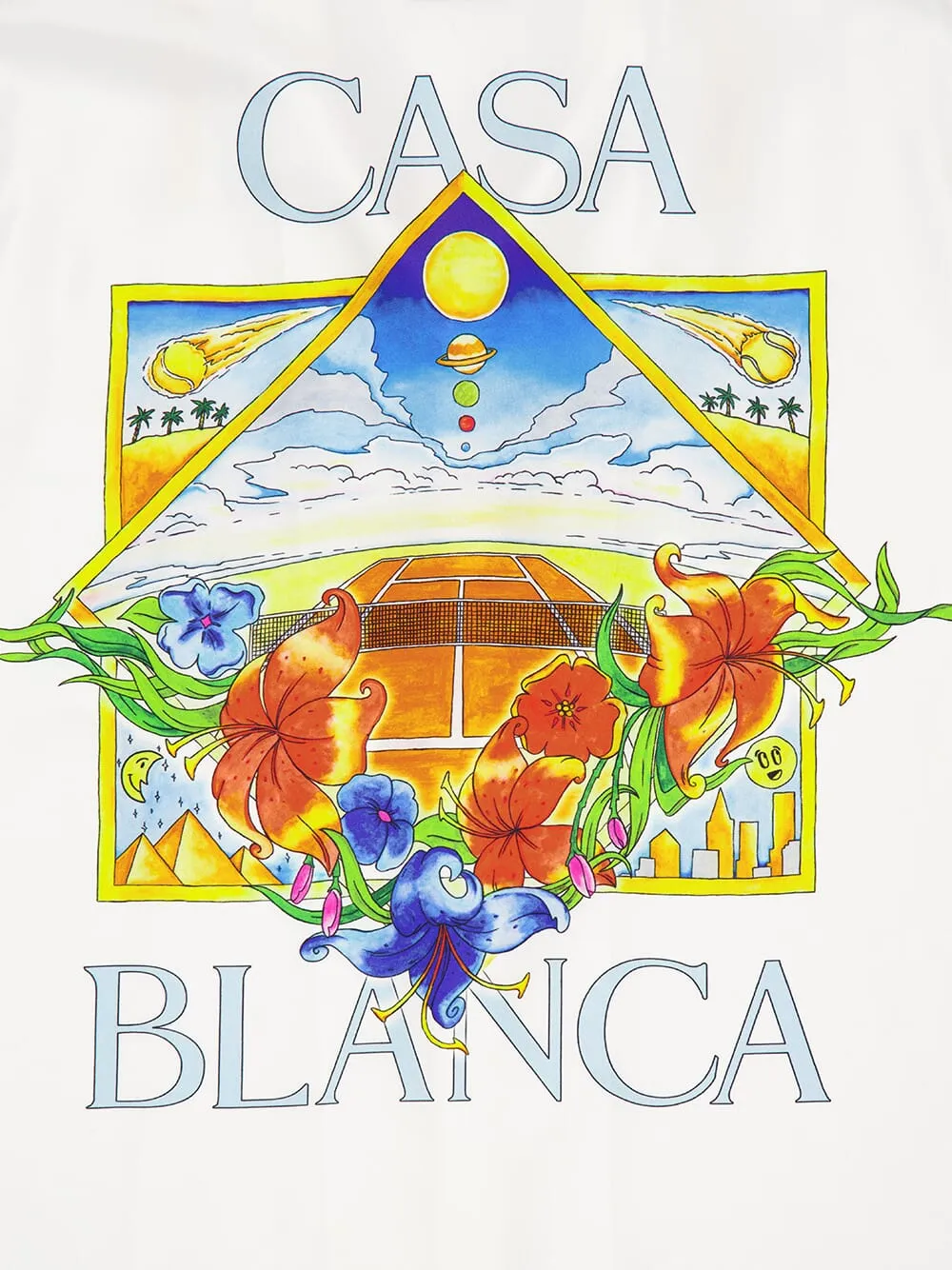 Flower Court Silk Tennis Cuban Shirt sold by Fashion Clinic product image thumbnail 4