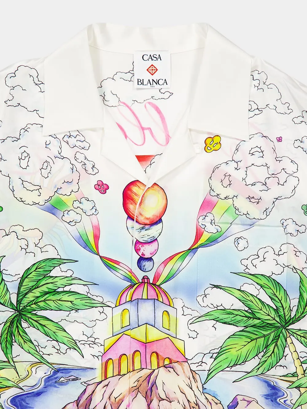 Better Days Silk Cuban Shirt sold by Fashion Clinic product image thumbnail 3