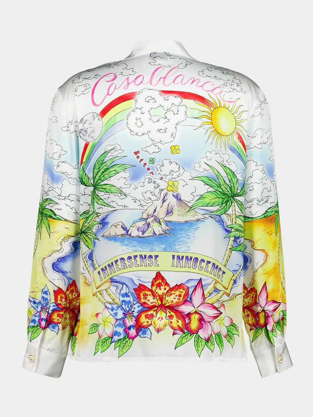 Better Days Silk Cuban Shirt sold by Fashion Clinic product image thumbnail 2