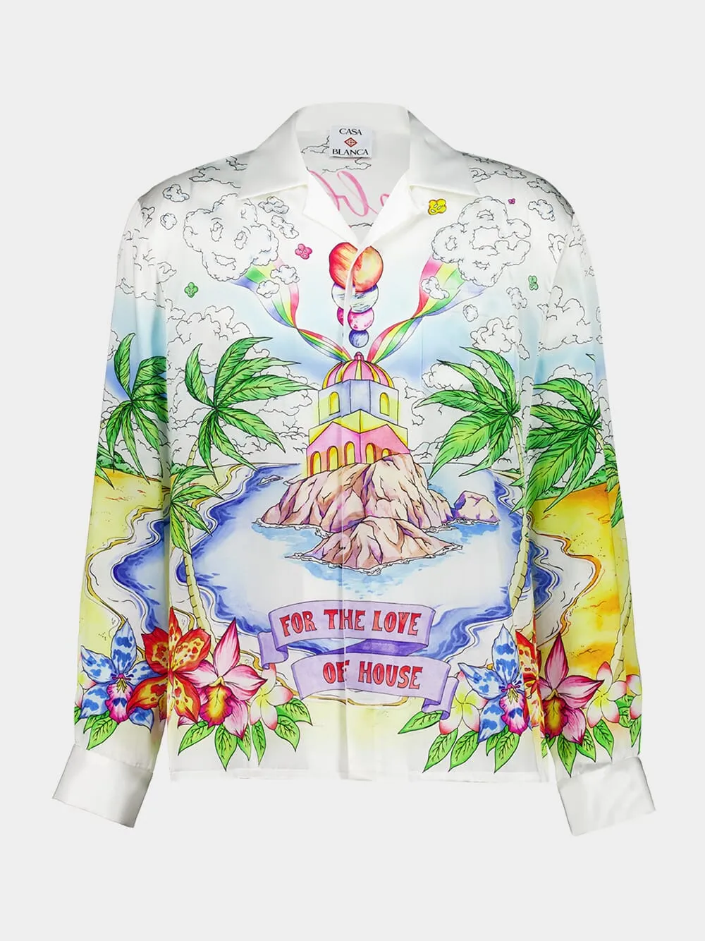 Better Days Silk Cuban Shirt sold by Fashion Clinic