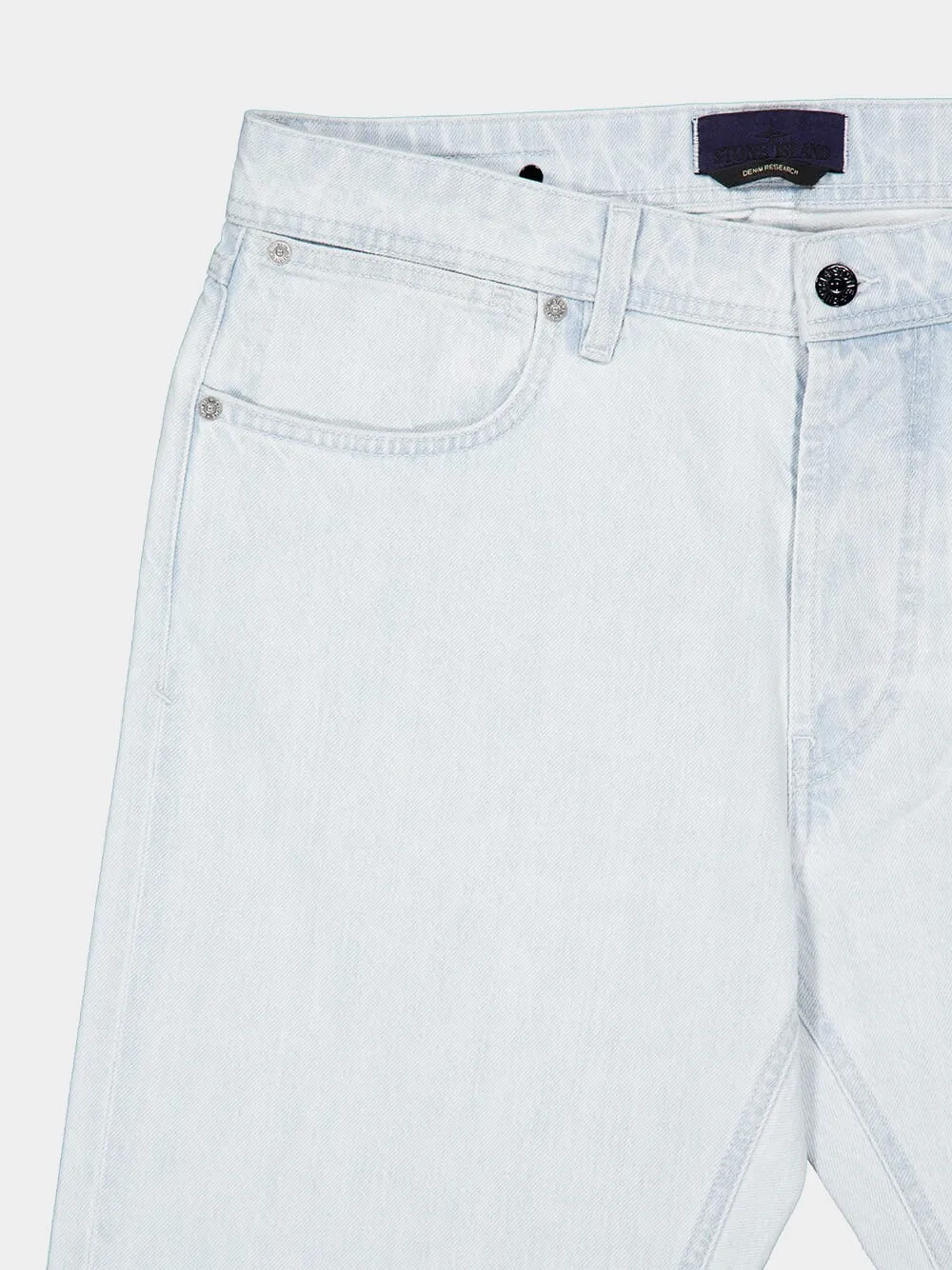 Blue Extra Bleach Cotton Jeans sold by Fashion Clinic product image thumbnail 4