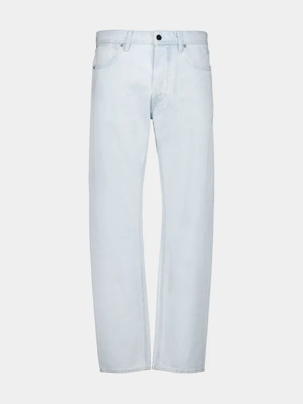Blue Extra Bleach Cotton Jeans sold by Fashion Clinic