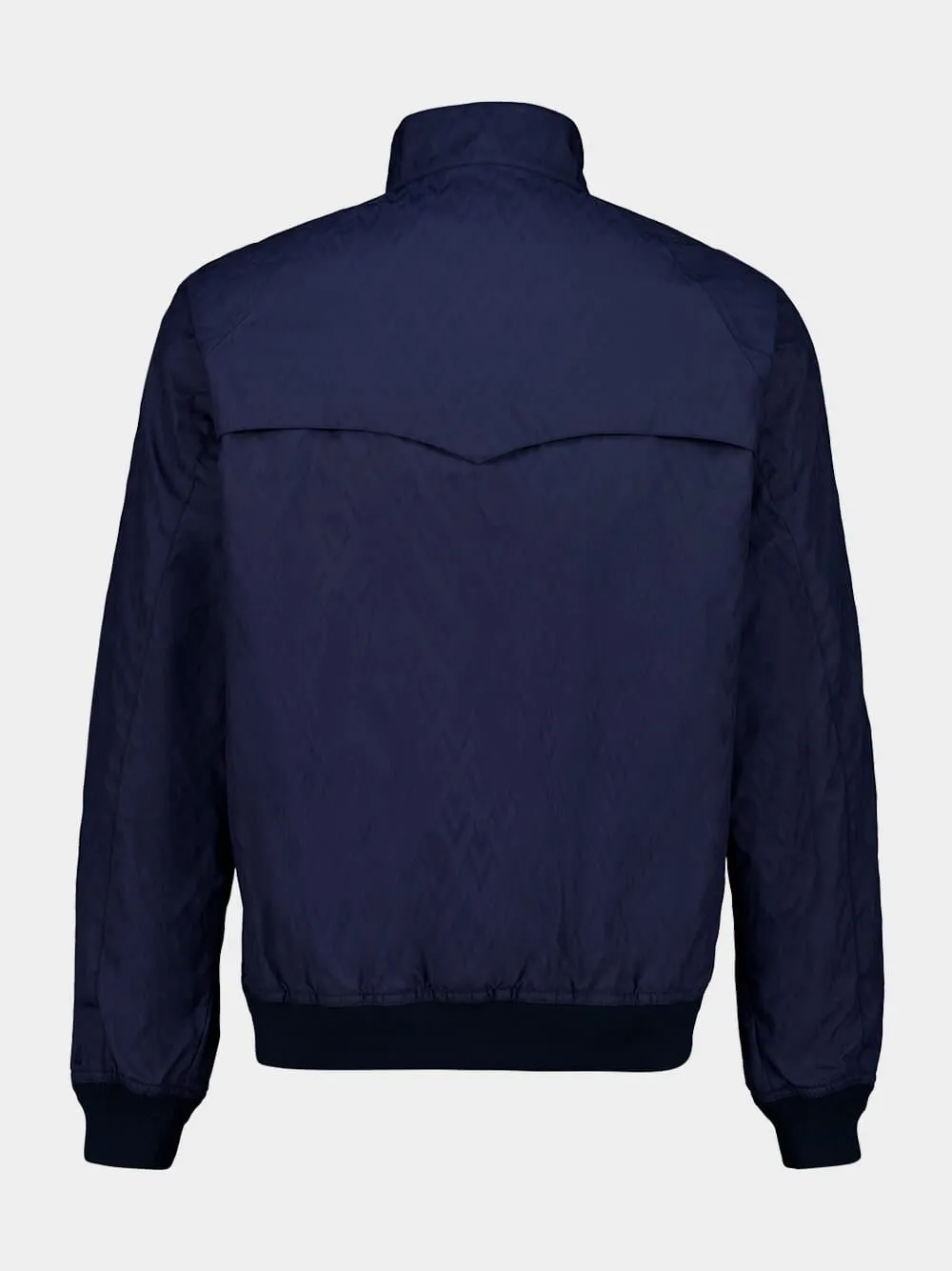 Gulf Blue Cotton Bomber Jacket sold by Fashion Clinic product image thumbnail 2