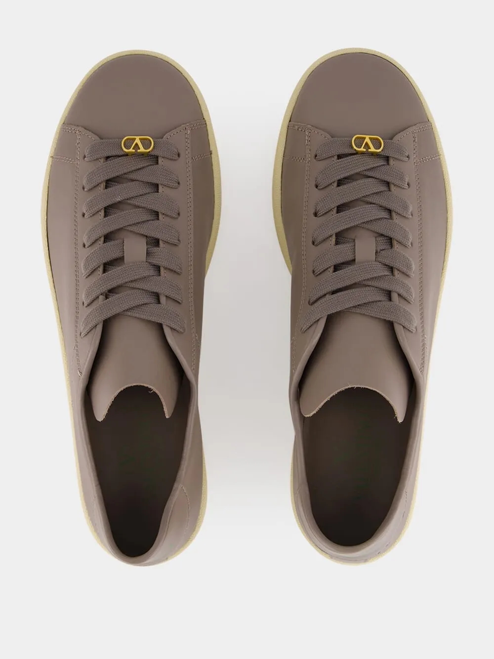 Moon Taupe and Green Briar Royco Sneakers sold by Fashion Clinic product image thumbnail 4