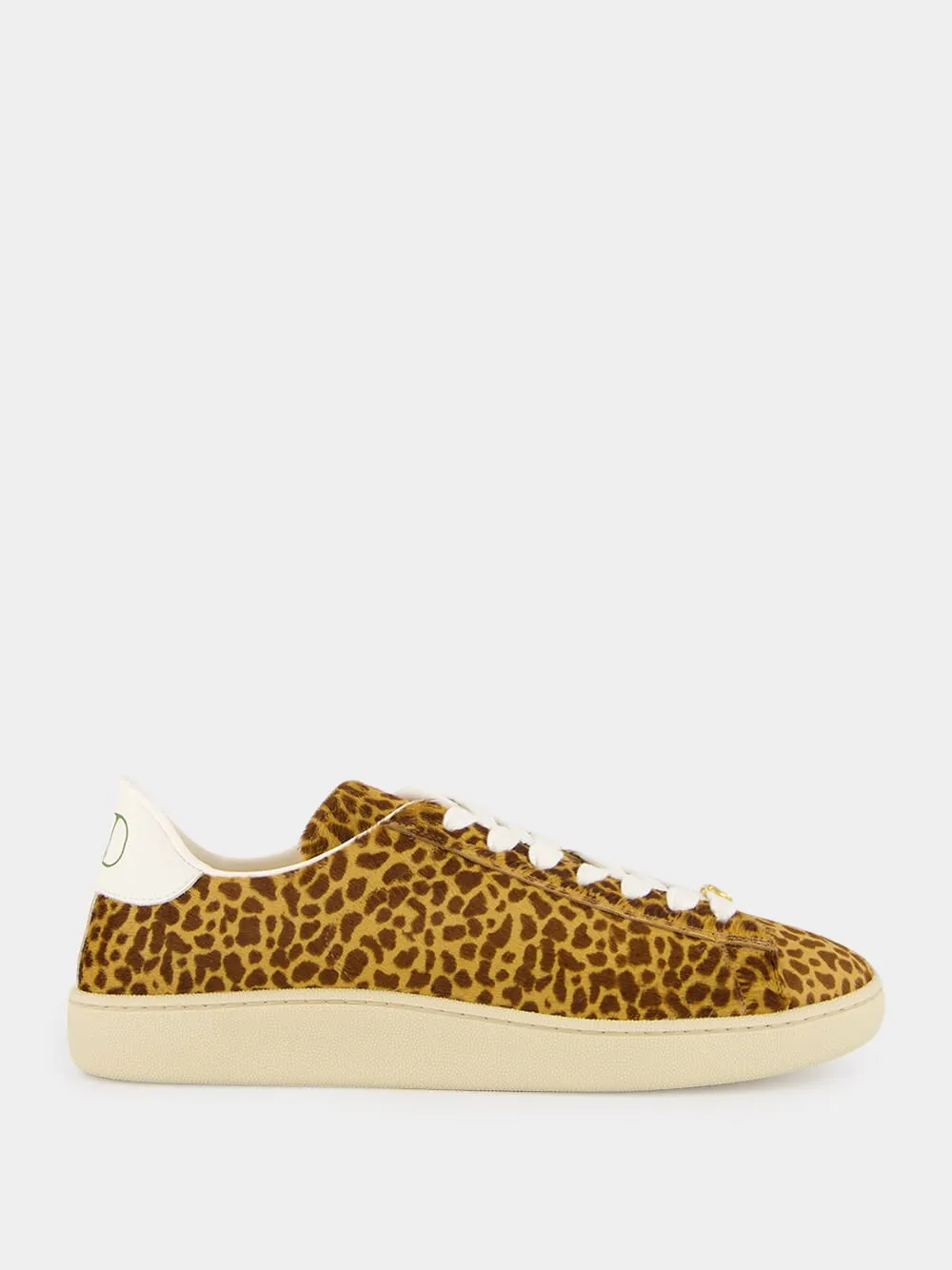 Brown Royco Sneakers with Fauve Eclat Print sold by Fashion Clinic