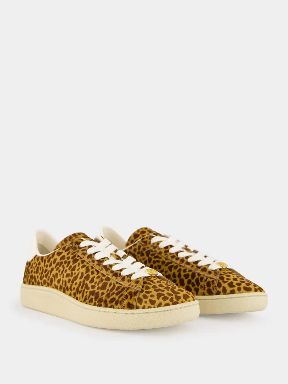 Brown Royco Sneakers with Fauve Eclat Print sold by Fashion Clinic product image thumbnail 3