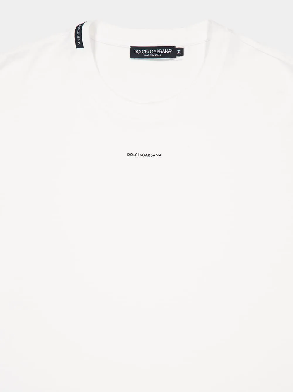 White Oversized Cotton T-Shirt with Print sold by Fashion Clinic product image thumbnail 4