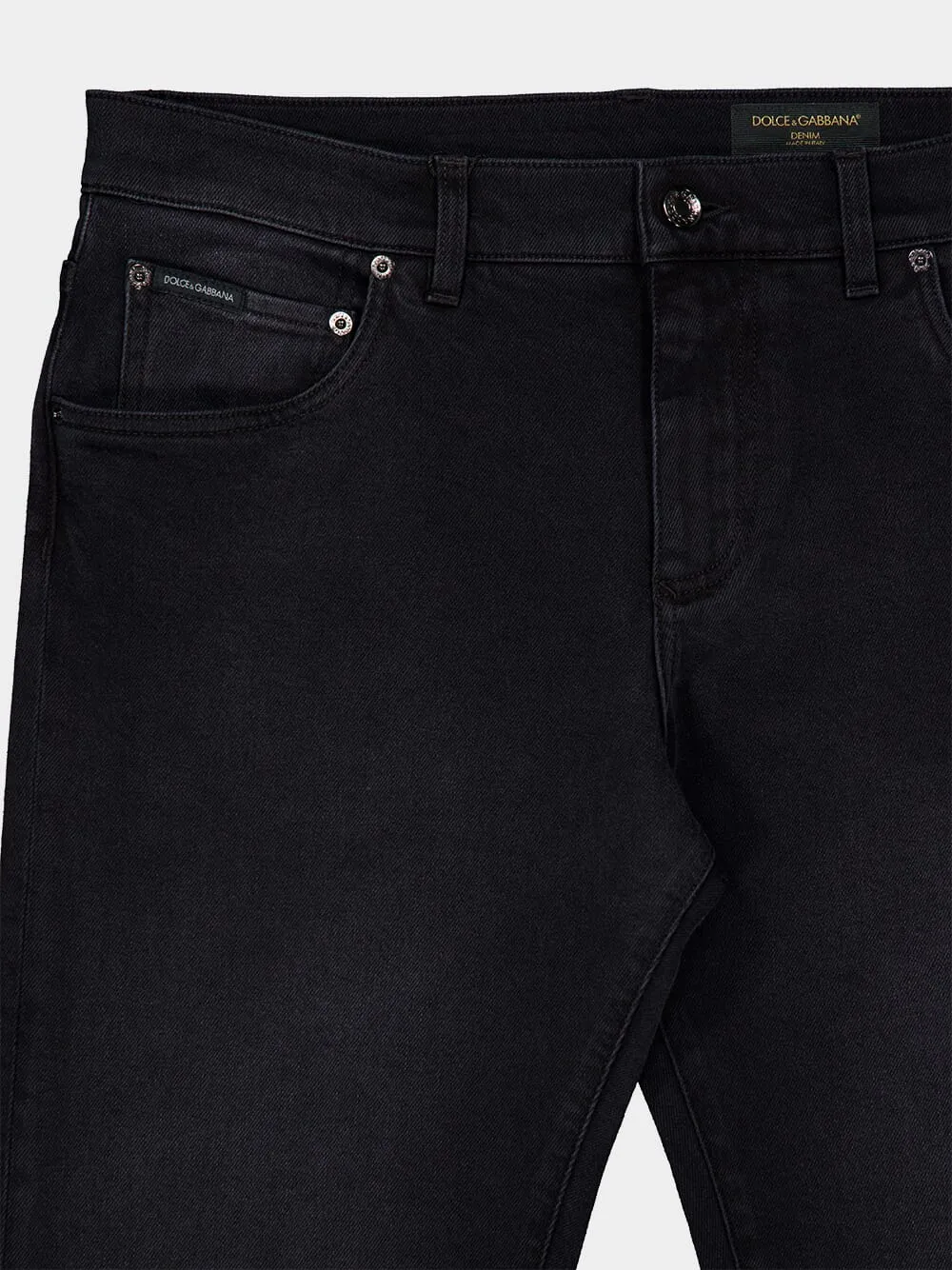 Black Straight Fit Cotton Pants sold by Fashion Clinic product image thumbnail 3