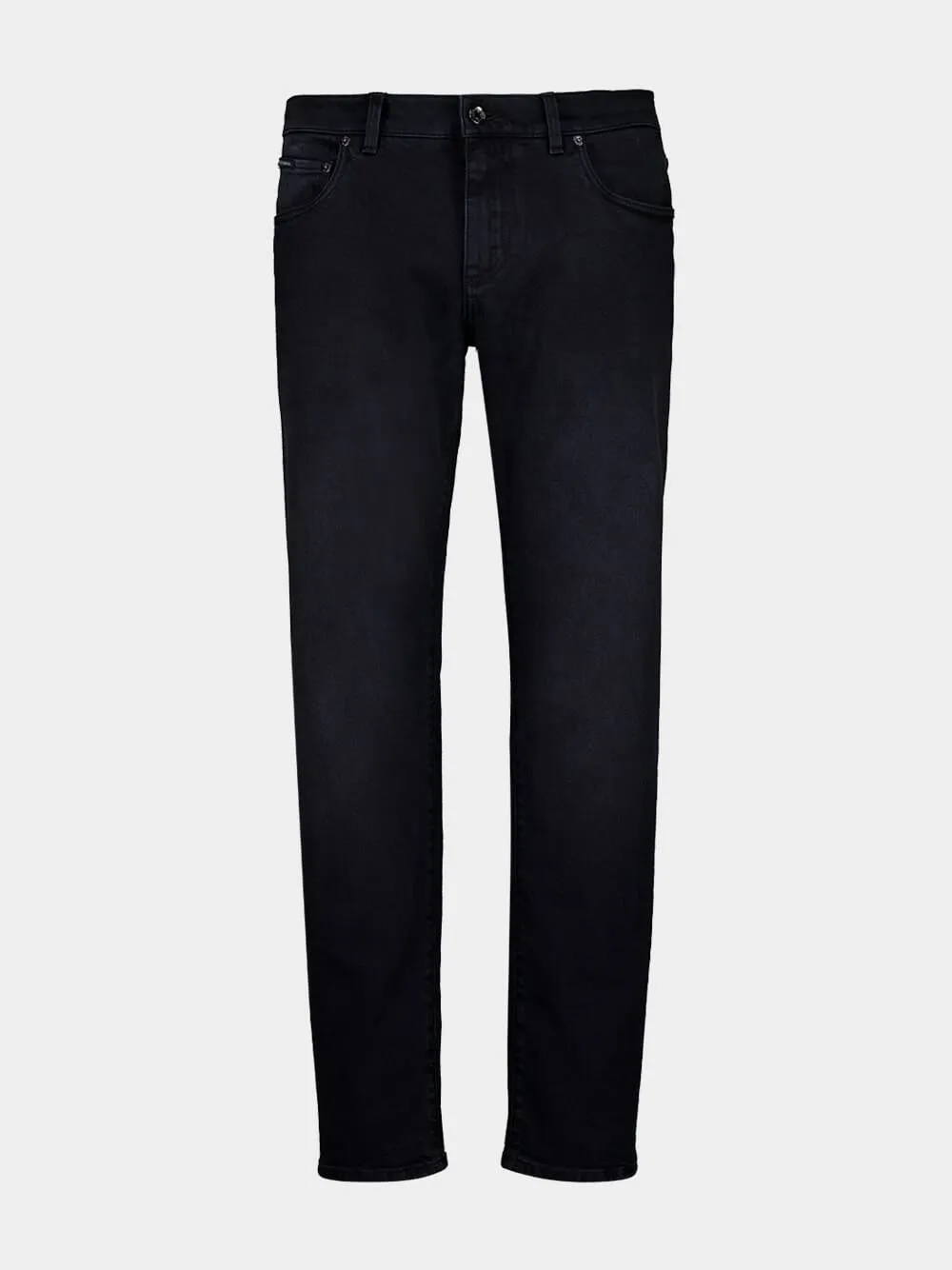 Black Straight Fit Cotton Pants sold by Fashion Clinic