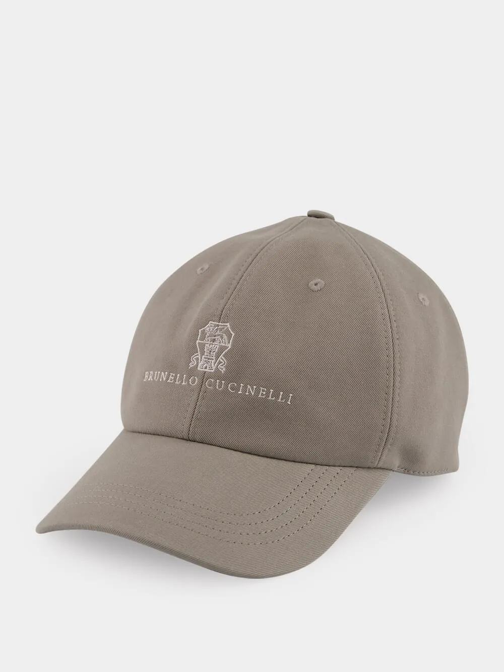 Khaki Cotton Baseball Cap sold by Fashion Clinic