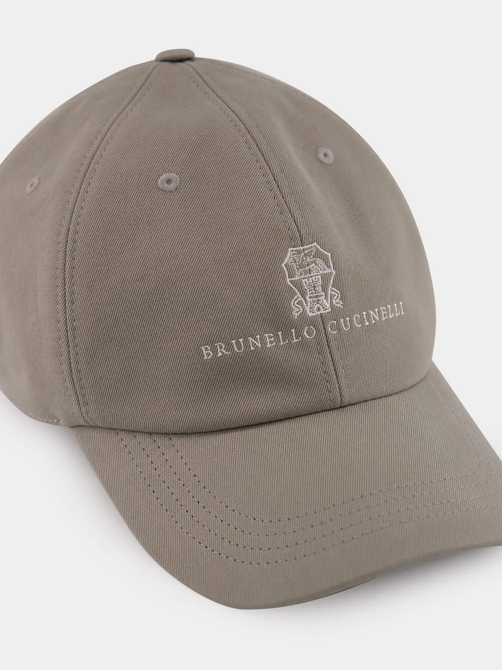 Khaki Cotton Baseball Cap sold by Fashion Clinic product image thumbnail 3