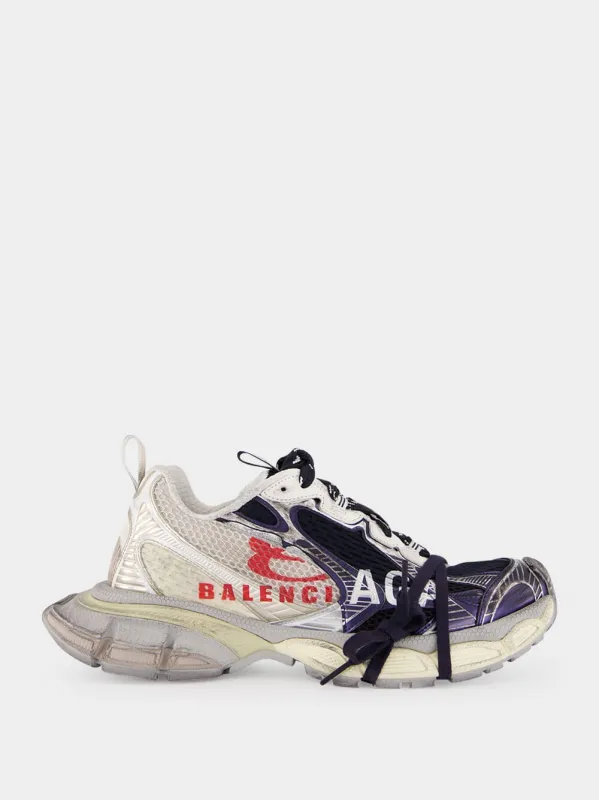 Off-White 3XL Split Logo Sneakers made by Balenciaga