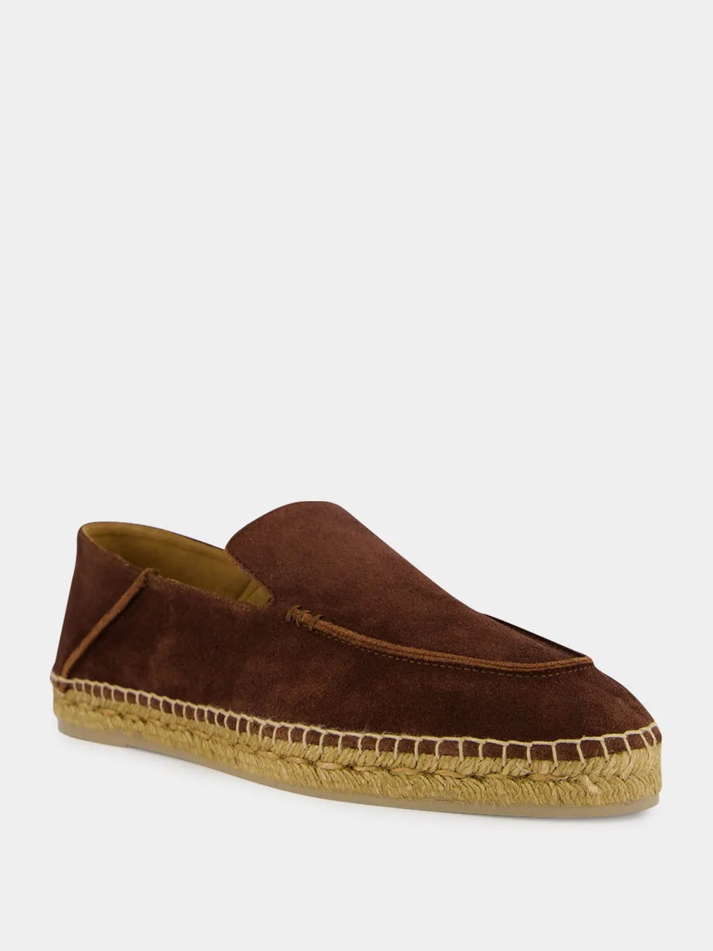 Walnut Suede Finn Espadrilles sold by Fashion Clinic product image thumbnail 2