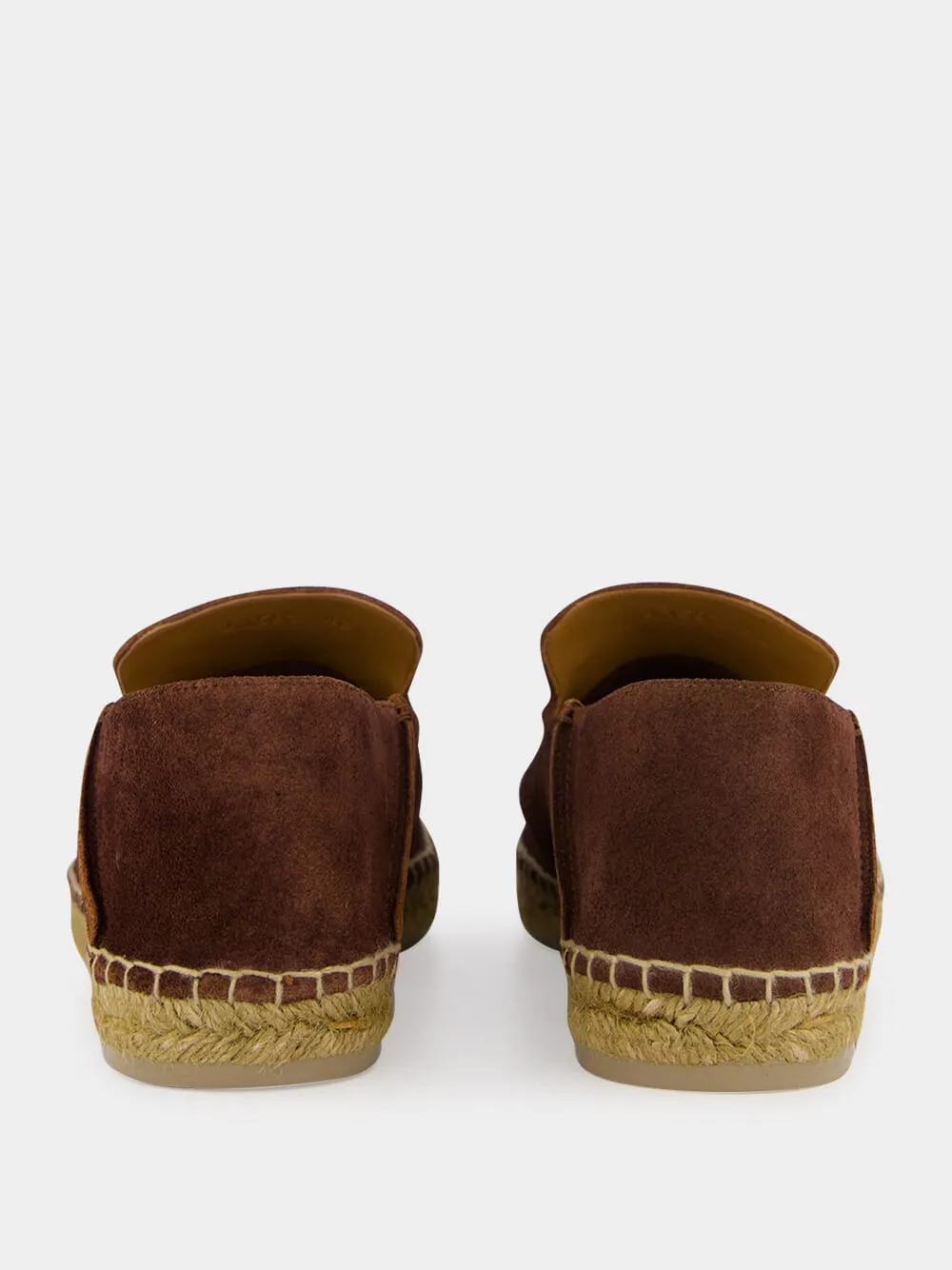 Walnut Suede Finn Espadrilles sold by Fashion Clinic product image thumbnail 5