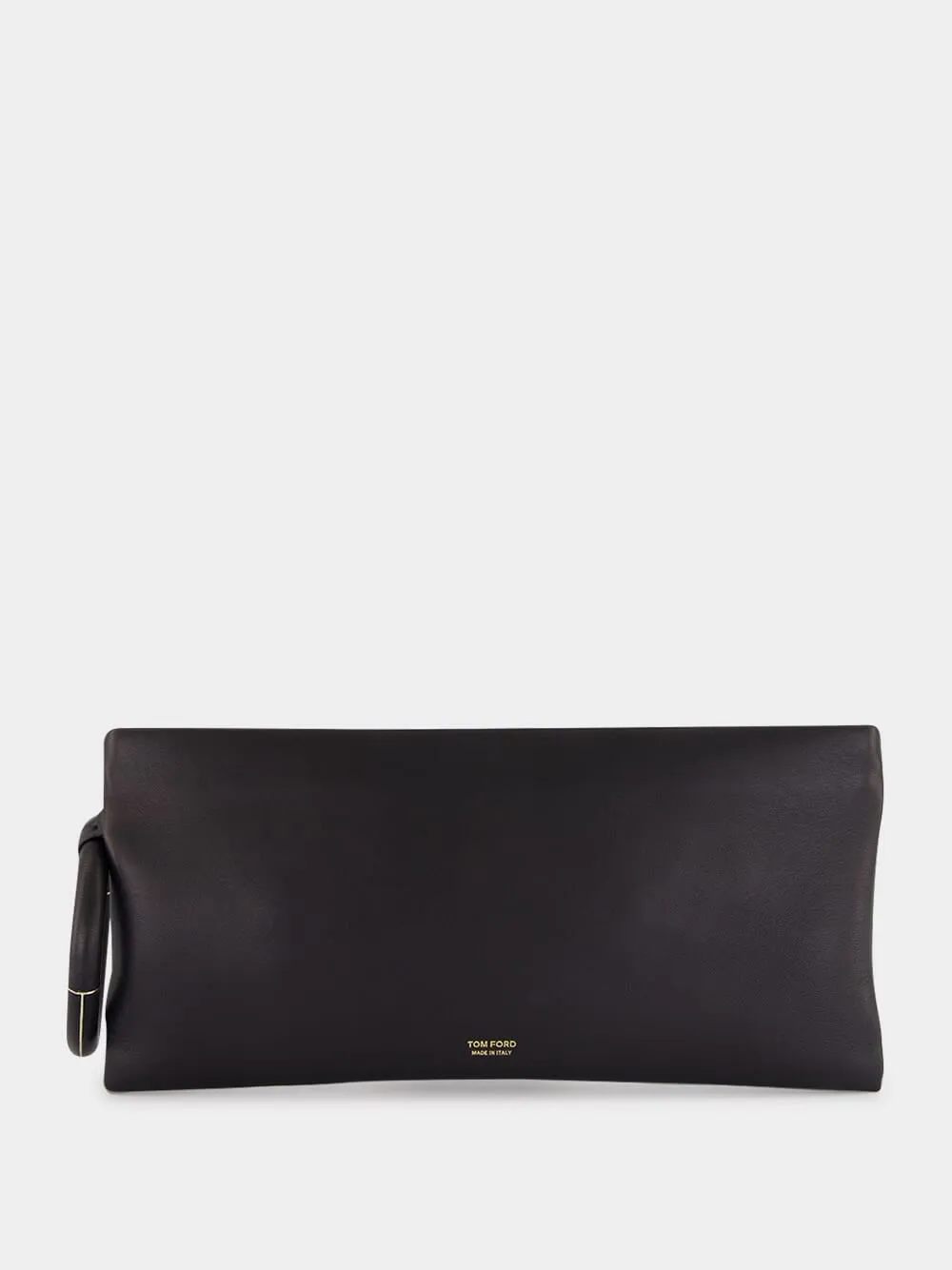 Black Nappa Aura Clutch sold by Fashion Clinic product image thumbnail 2