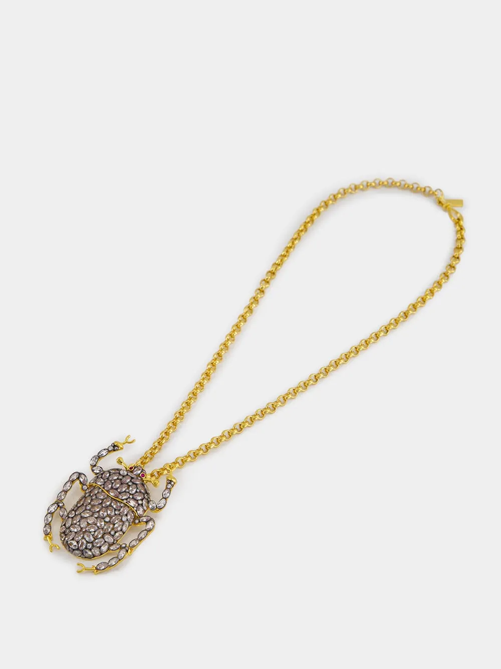 Crystal Gold Bittersweet Love Necklace sold by Fashion Clinic product image thumbnail 3